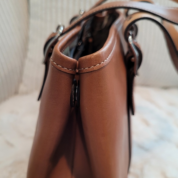 NWOT Vintage Coach Brown Leather Purse - Picture 4 of 8